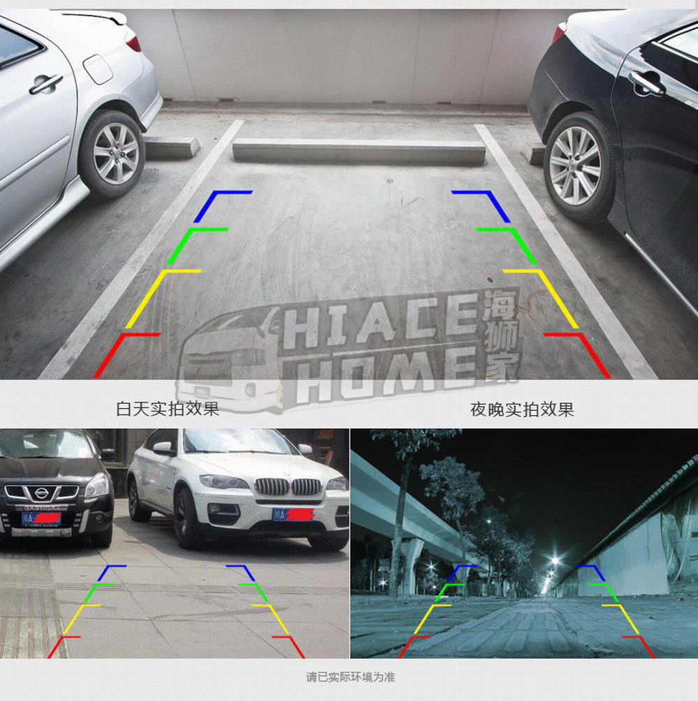 HIACE200 시리즈 홍콩 버전 VAN 2005-2022 반전 카메라 후면 카메라에 적합