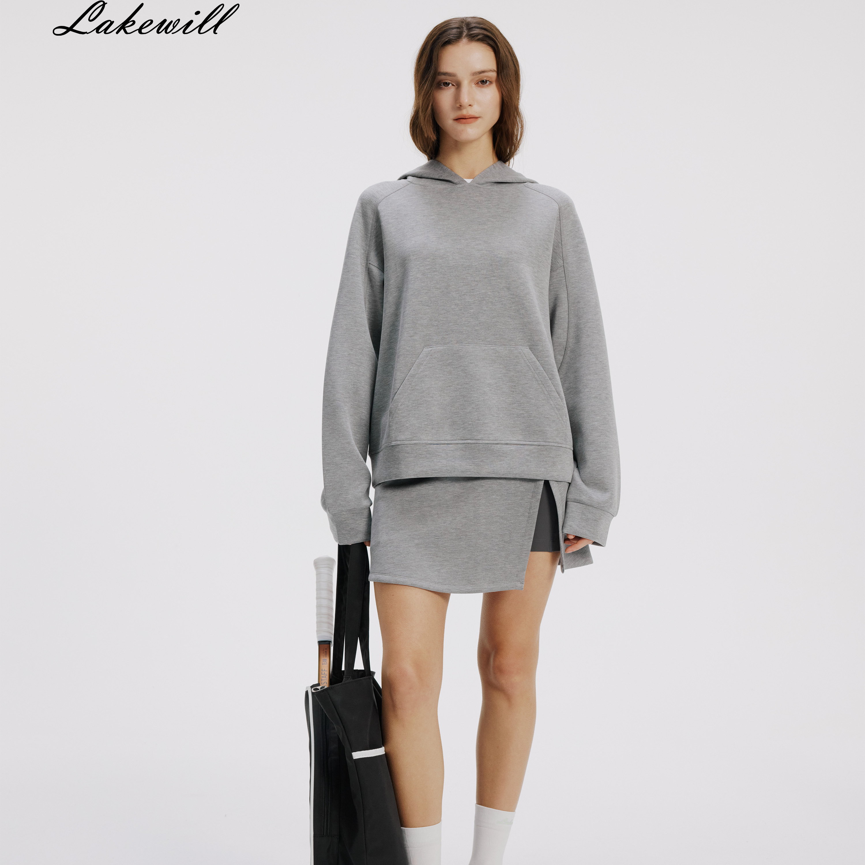 Lakewill简约风连帽卫衣网球服