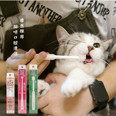 Mindup牙刷牙膏猫咪口腔清洁套装