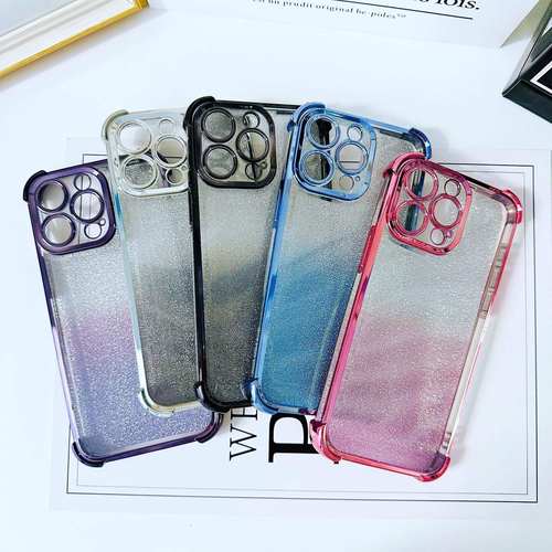 四角防摔电镀适用iPhone16proma