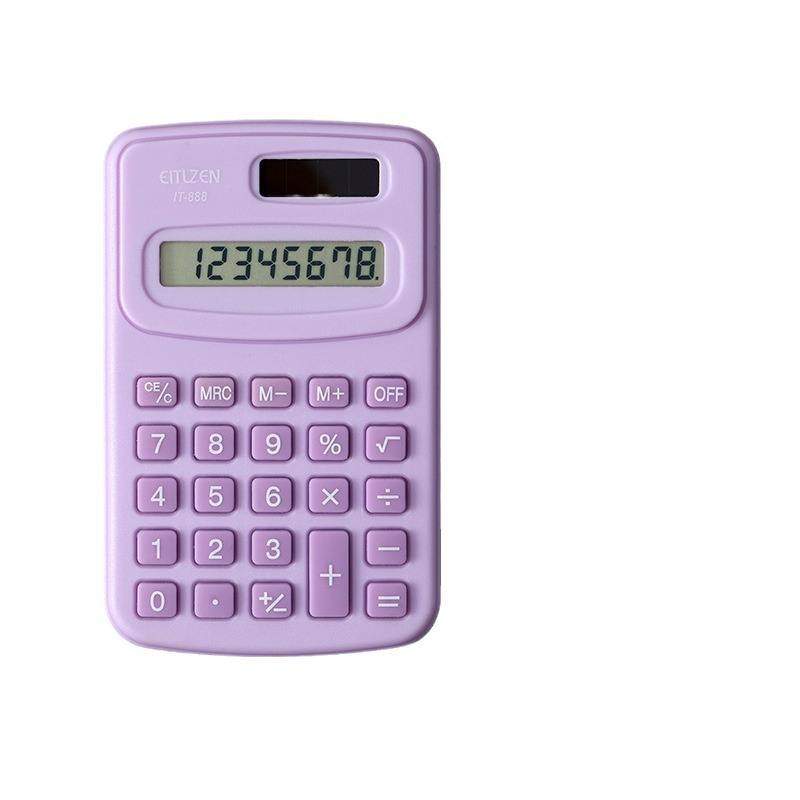 新款迷你小型计算器学生考试专用