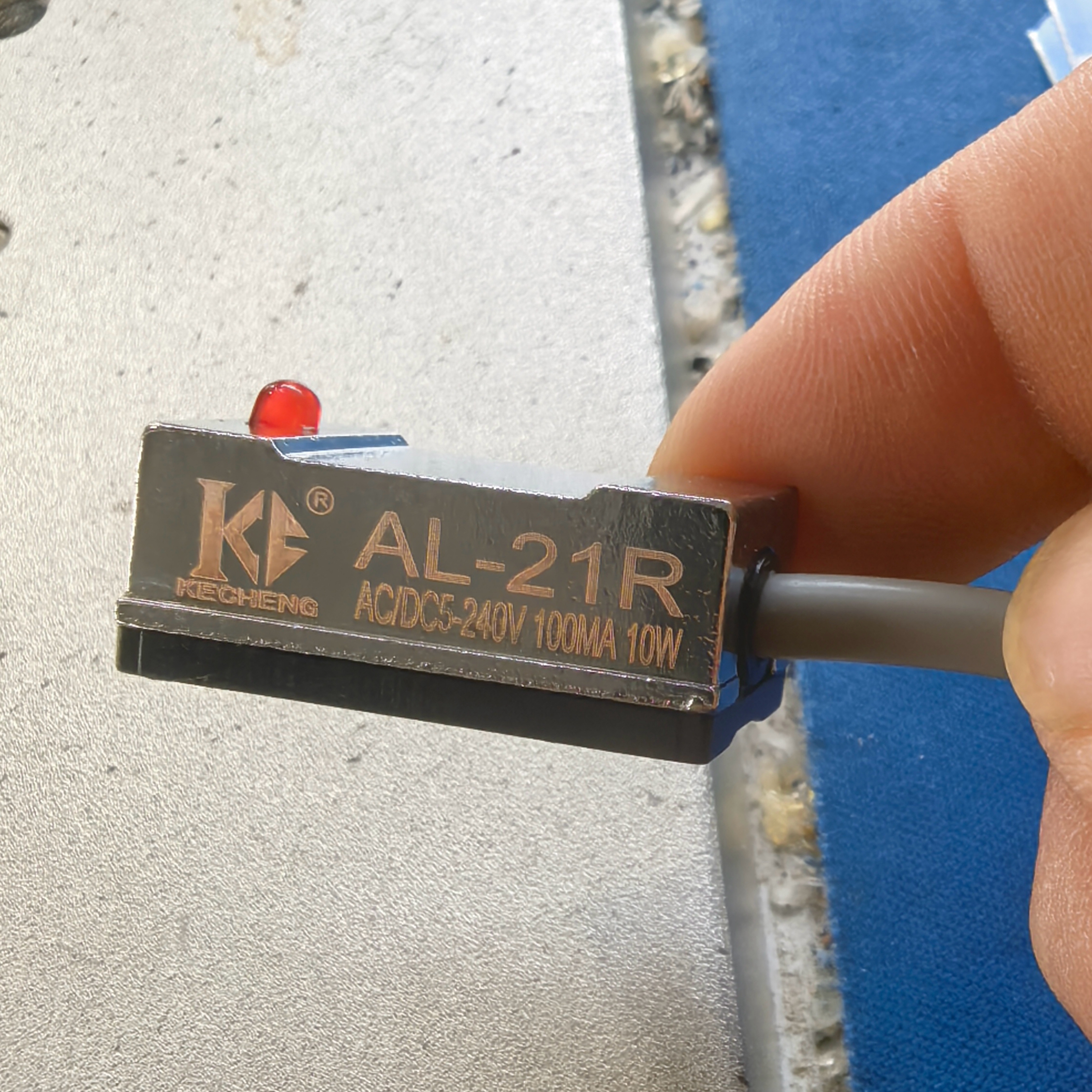 SC气缸AL-21R磁性开关安装支架