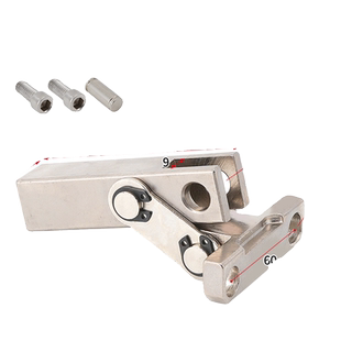 100气缸杠杆头斜配件 ALC压臂JGL杠杆气缸压板25