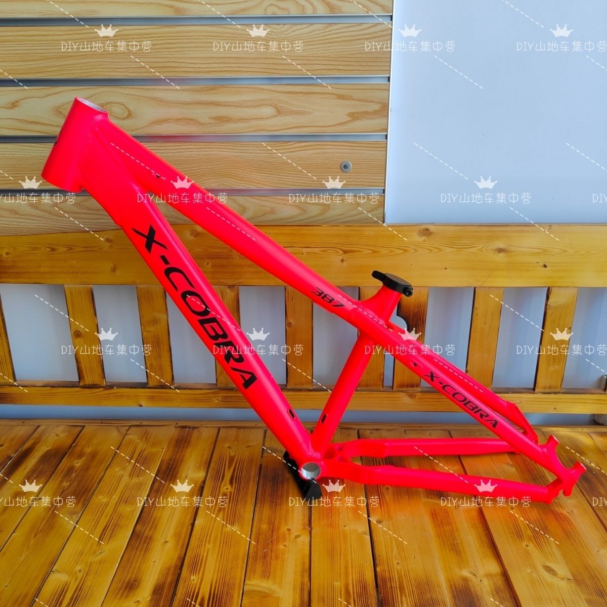 2024眼镜蛇387AM车架铝合金27.5飞坡山地车越野硬尾