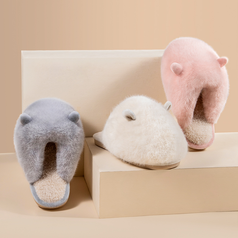 冬季居家保暖男士拖鞋防滑软底