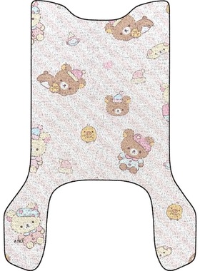 适用爱玛喜爱PRO电动车脚垫防水防滑丝圈电瓶车脚踏板垫装饰配件