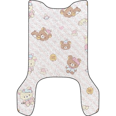 适用爱玛喜爱PRO电动车脚垫防水防滑丝圈电瓶车脚踏板垫装饰配件