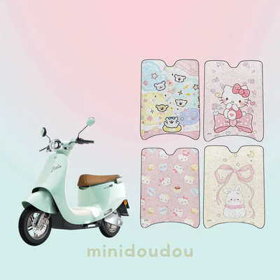 适用于绿源MODA C6电动车脚垫GD-ZQQ6TDT23073ZQ电瓶车防水脚踩垫