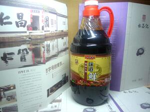 绍兴仁昌记酱园 精制生抽 咪道鲜 美味鲜 酿造仁昌酱油1.5L