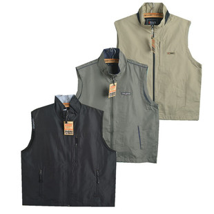 古着 vintag欧美风休闲卡通刺绣宽松版马甲背心百搭时尚背心外套