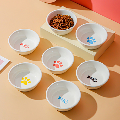 宠物小奶猫陶瓷防打翻