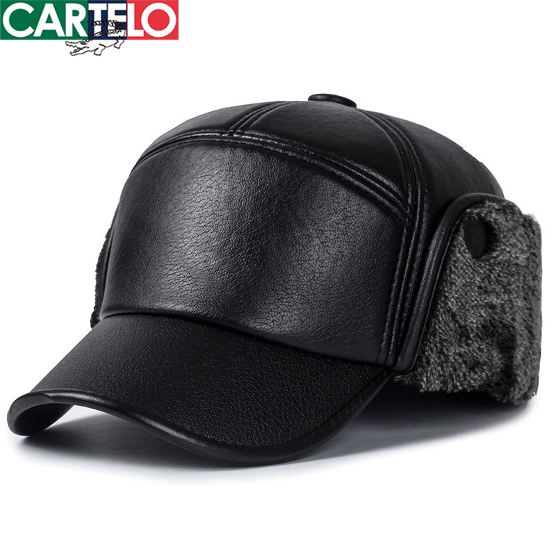 帽子中老年爸爸爷爷秋冬季保暖