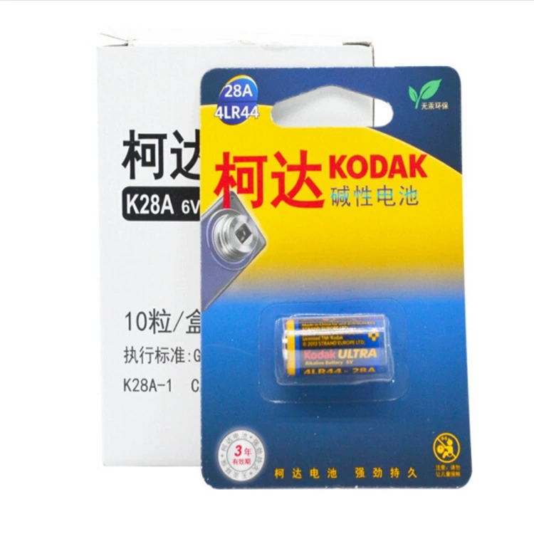 柯达4LR44碱性电池6V 4A76 PX28A美容笔佳能相机ae-1止吠器电池