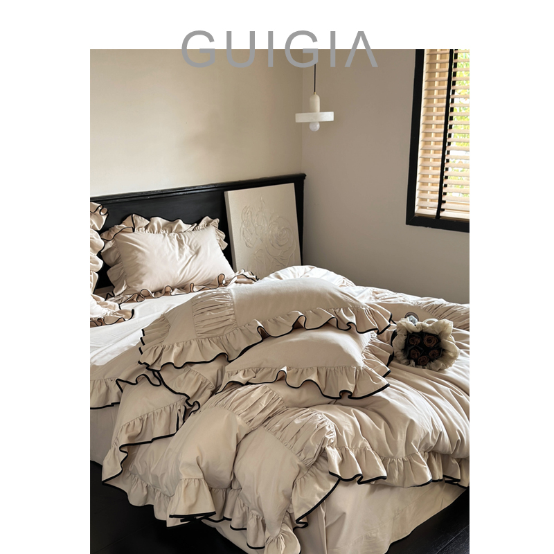 全棉磨毛秋冬加厚四件套