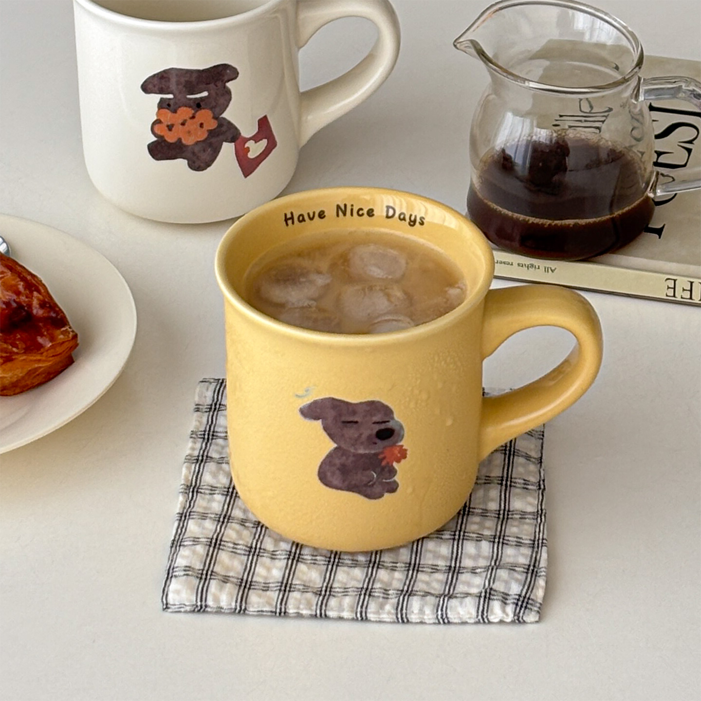 小狗创意马克杯家用水杯牛奶杯