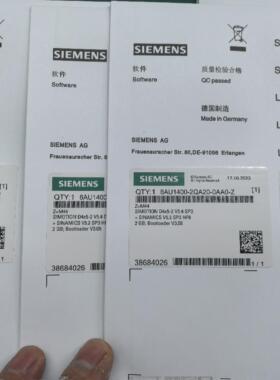 西门子6AU1400-2PA02-0AA0-Z附件J00+M00+P01+M44全新原装未拆封