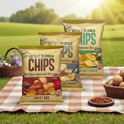 恩美斯薯片洋葱酸奶油味丹麦进口