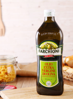 Farchioni福奇特级初榨橄榄油1L食用凉拌沙拉植物油意大利进口