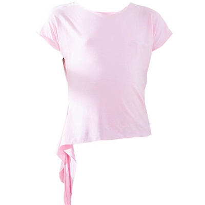 舞蹈服练功女童短袖夏季莫代尔