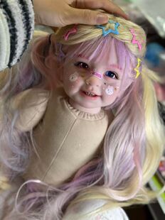 50-55cm女孩娃壳大娃空壳搪胶娃娃胶皮娃娃儿童玩具 定制款不退换