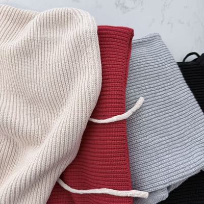 12.13 羊毛羊绒针织护颈加厚保暖帽子