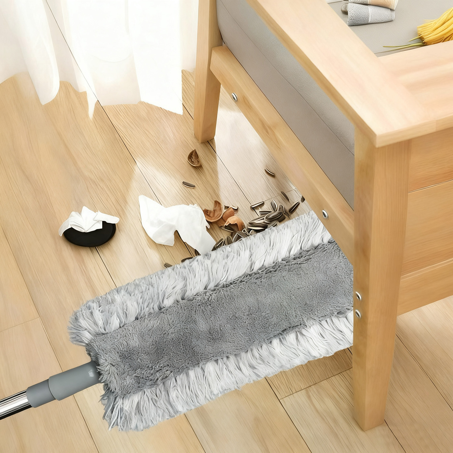 加宽加厚鸡毛掸子除尘扫灰家用