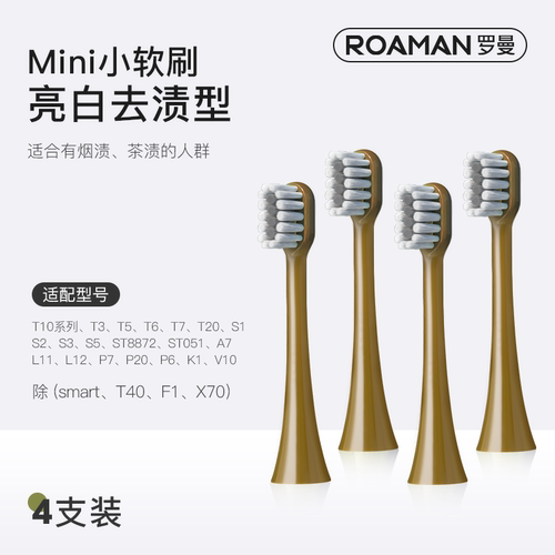 ROAMAN罗曼原装电动牙刷头成人