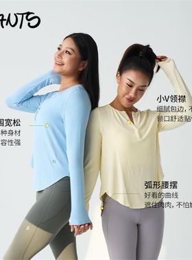 SHOWMEILY 螺纹针织打底衫长袖T恤 4051