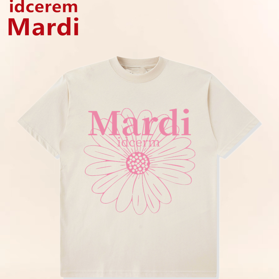 idceremMardi小雏菊短袖t恤女