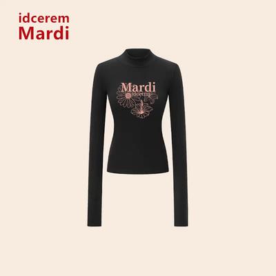 idceremMardi小雏菊三花长袖t恤