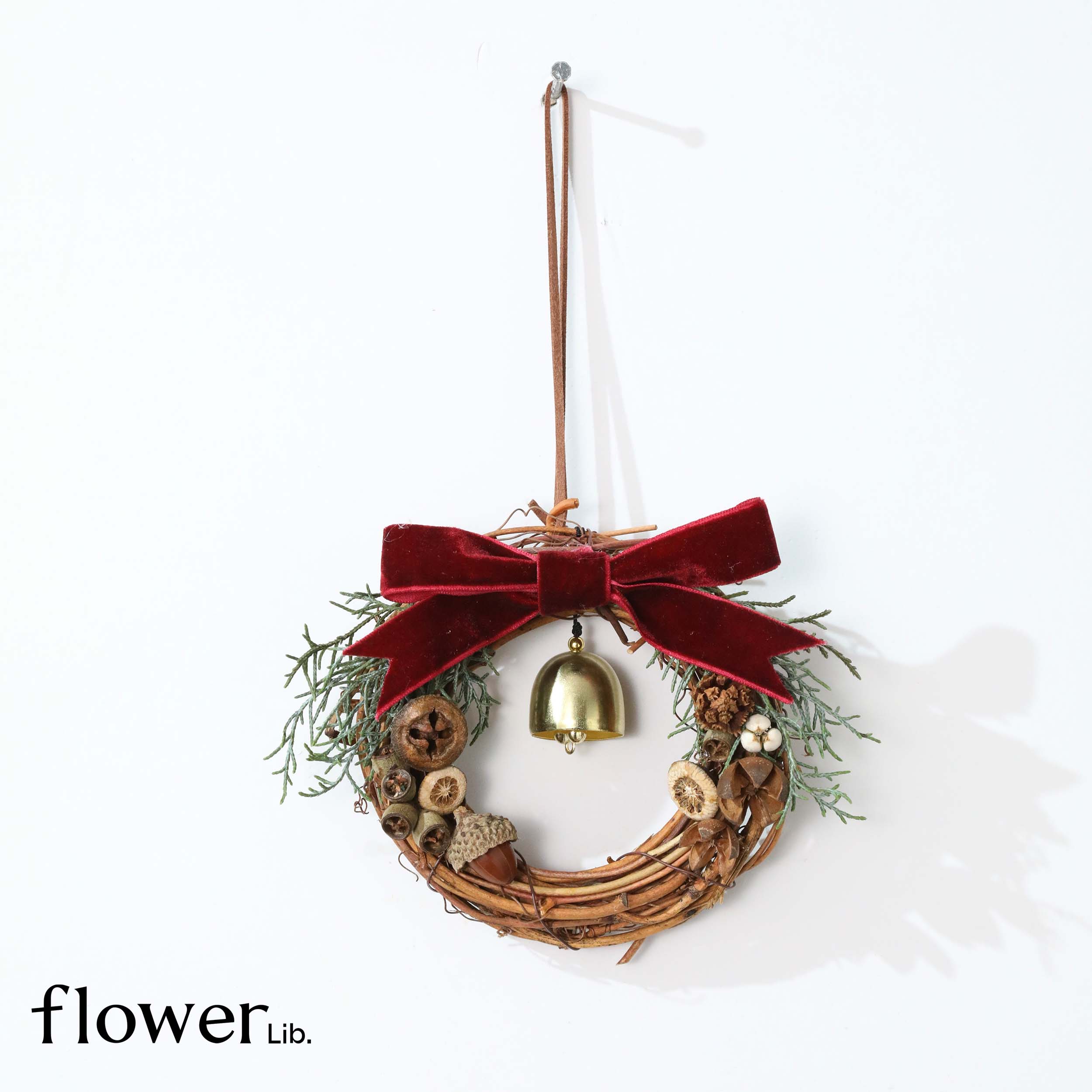 [圣诞挂件合集]植物图书馆全国快递手工花环挂件圣诞礼物送朋友