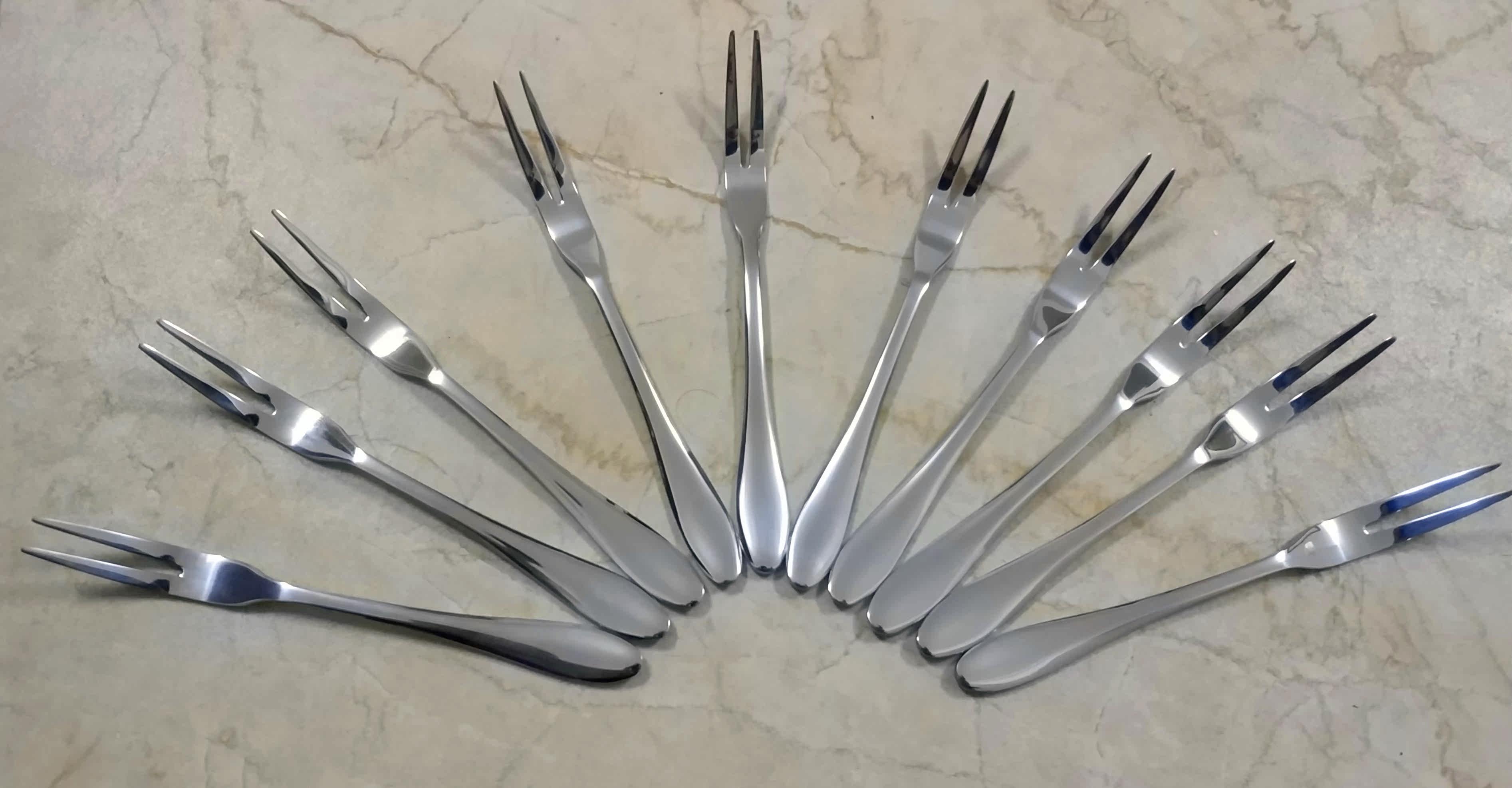 【5支套装】304不锈钢实心水果沙拉叉月饼叉蛋糕叉点心叉甜品叉子|msdalam kategori pinggan mangkuk, pinggan mangkuk, garpu buah-buahan/tanda buah-buahan - dari Buy2taobao.com untuk memberikan perkhidmatan ejen Taobao profesional membeli