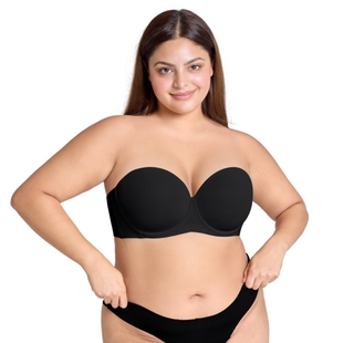 夏薄款 可拆卸肩带内衣半杯有钢圈防下垂H杯侧收大胸显小文胸 大码