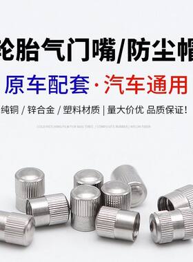 轮胎气门嘴帽电动车摩托车汽车货车通用纯铜钢密封气嘴防尘帽包邮