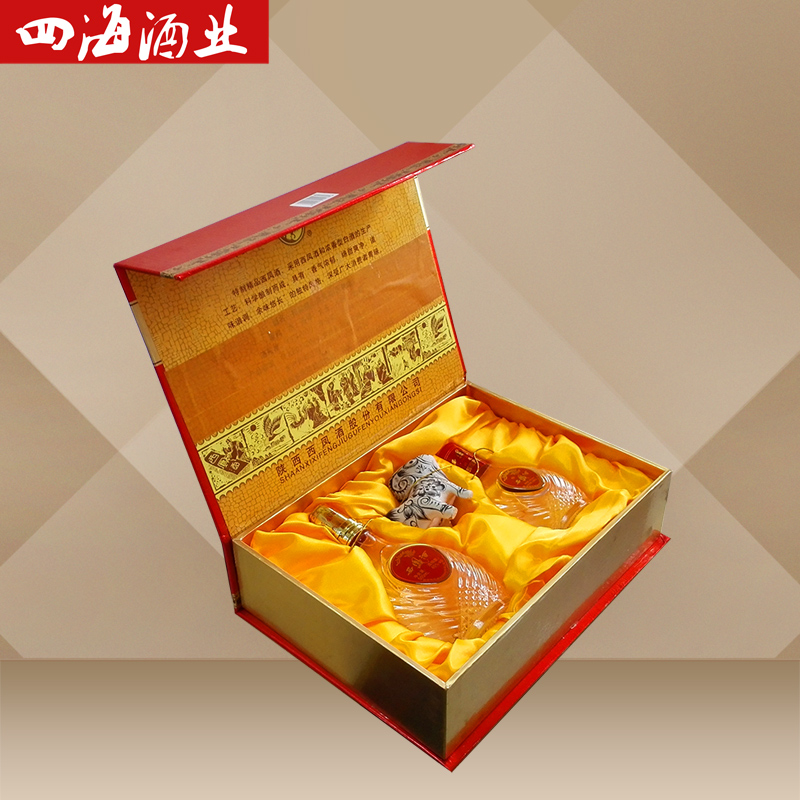 Î÷·ï¾Æ 2014ÄêÀÏ¾Æ 45¶ÈÀñºÐÌ××°500ml+238ml