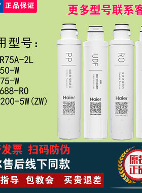 海尔净水器HLZR75A-2L/75-W/100/200-5W/1008-5/5009-5滤芯