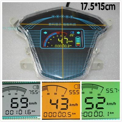 液晶仪表电动车DIY改装