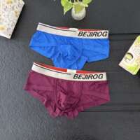 [2-piece set] Men's triangle underwear summer thin Modal Bamboo Fiber ice silk multiple fabrics daily special offer thumbnail 2