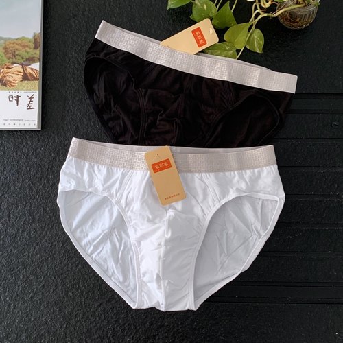 2条装纯棉内裤男士三角裤