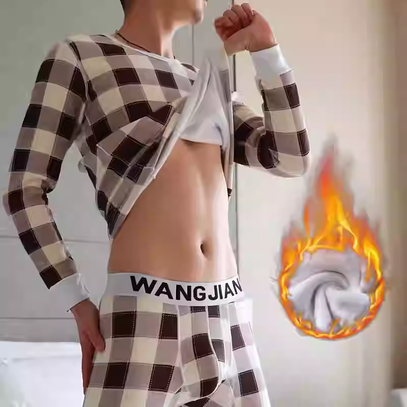 单件男士打底长裤秋衣秋裤口袋花卡通时尚休闲加绒厚款加厚保暖冬,女士内衣/男士内衣/家居服,保暖裤,淘宝优惠券,粉丝福利购,淘宝优惠卷