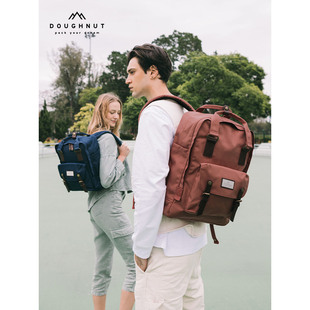 【新年礼物】Doughnut甜甜圈背包双肩包户外旅行包电脑包男生书包