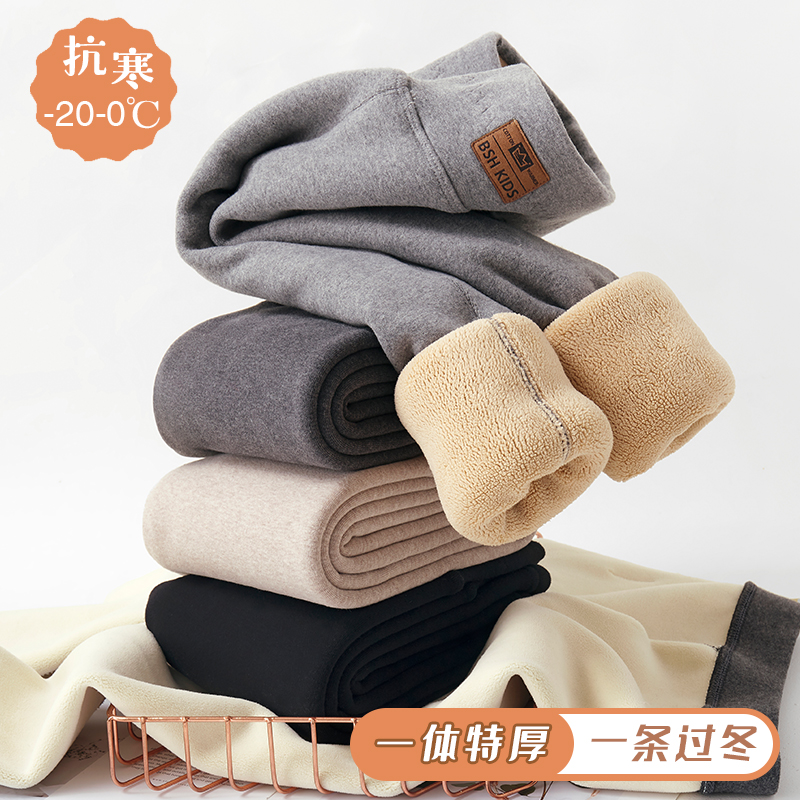 特厚一条过冬加绒打底裤