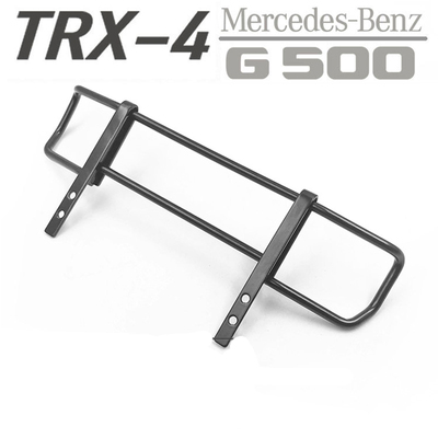 TRX-4 TRX-6 奔驰 G63 G500 通用款金属前上杠 仿真装饰保险杠