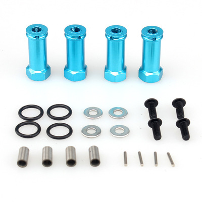 伟力12428 12423飞越FY-03高速遥控车加长结合器12mm金属六角轮座