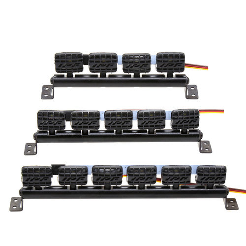 1/10攀爬车车顶灯 模型灯 联动IPF灯罩射灯 TRX4 SCX10 网状方灯