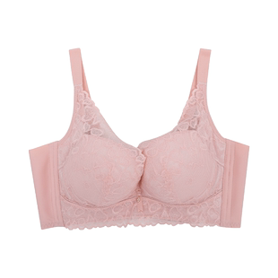 【拍两件149元】百分百感觉B杯中薄无钢圈聚拢调整内衣7010