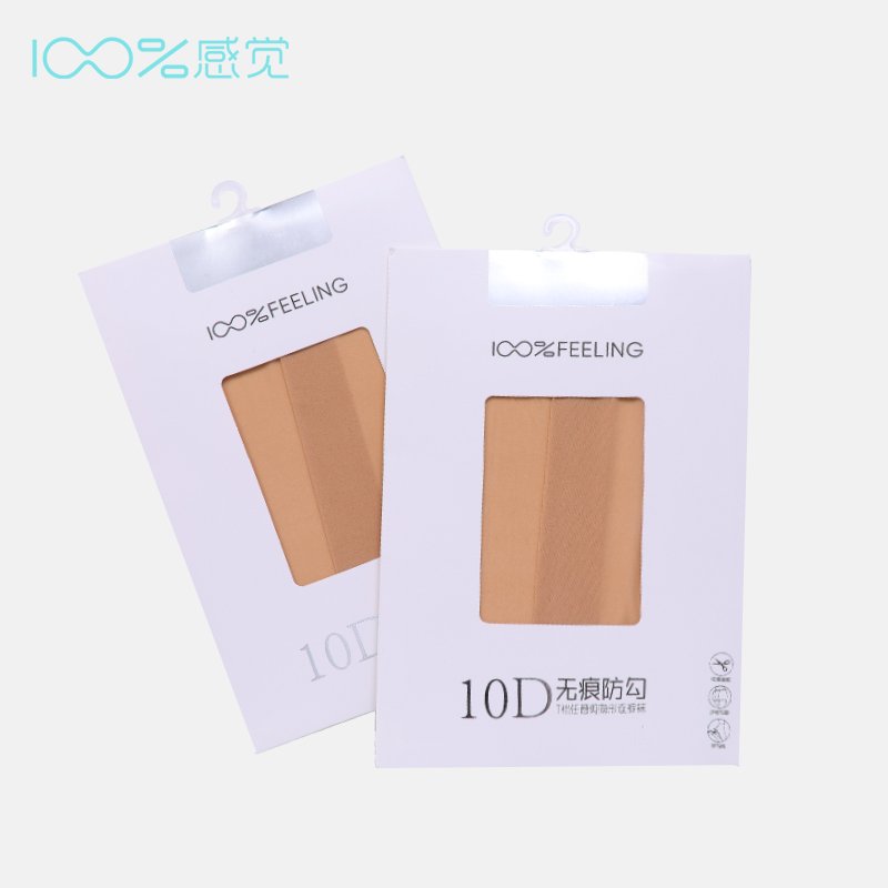 100%感觉超薄不勾丝袜