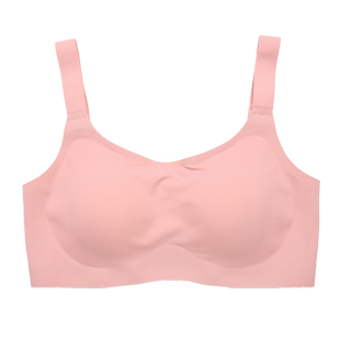 【拍两件168元】百分百感觉无痕C薄杯一片式背心不勒舒适内衣3017