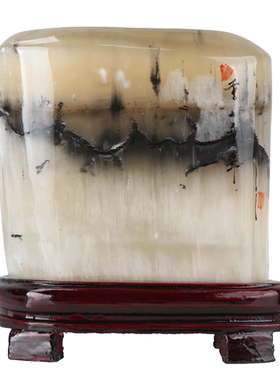 冰晶石原石摆件天然奇石观赏石头