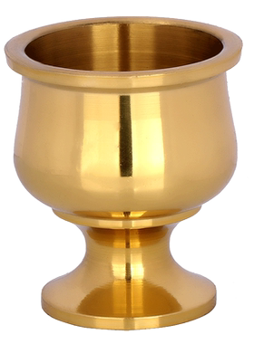 纯铜圣水杯观音财神酒杯佛具用品